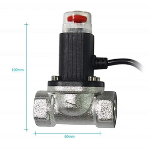 G1/2 inch 2 Way 12VDC Normally Closed LPG Natural Gas Emergency Shut Off Solenoid Valve