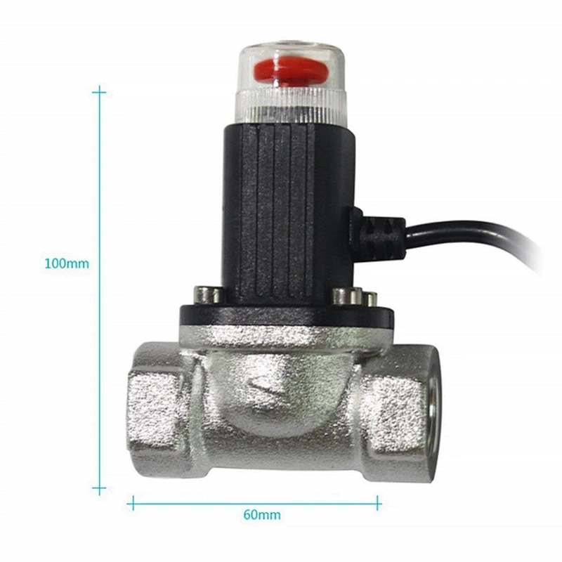 G1/2 inch 2 Way 12VDC Normally Closed LPG Natural Gas Emergency Shut Off Solenoid Valve