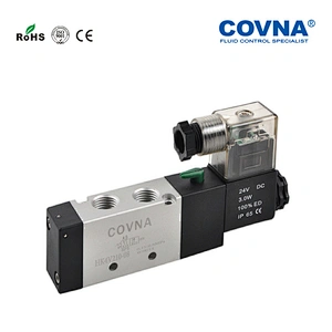 Alibaba China supplier aluminum material micro 12v 5 way solenoid valve