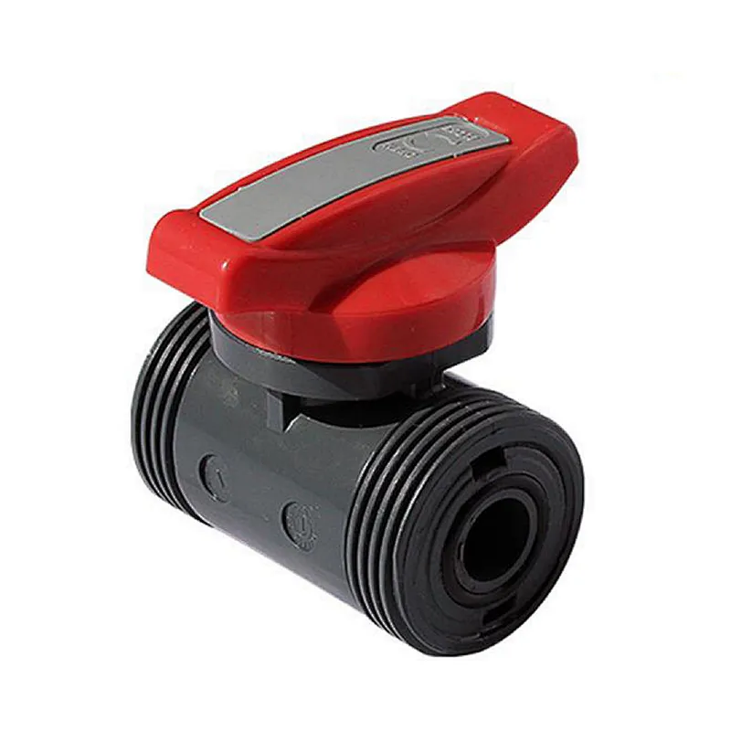 COVNA DN15 1/2 inch 2 Way Full Port Lever Operated PVC Plastic True Union Ball Valve