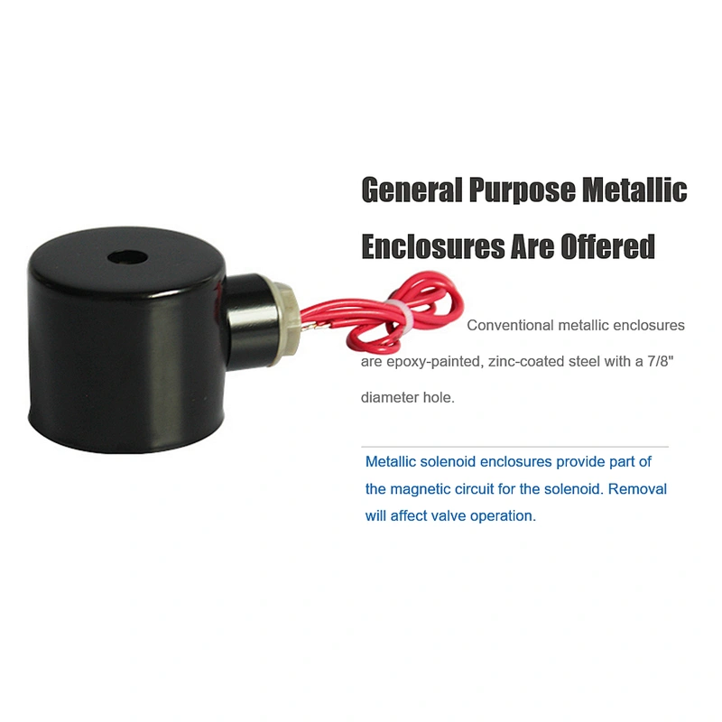 COVNA DN25 1 inch 2 Way 12 Volt Normally Closed Stainless Steel Solenoid Valve