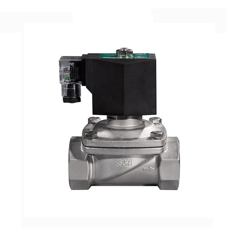 COVNA DN15 1/2 inch 2 Way 24 Volt Normally Closed Stainless Steel Low Pressure Water Solenoid Valve