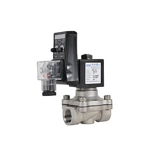 2/2 Way 1/2 inch Air Water 24V Stainless Steel Material Solenoid Valve
