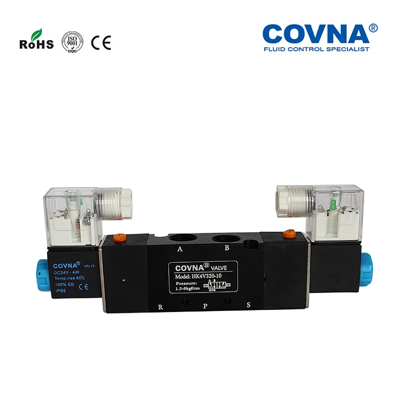 4V430P 3 Way Single Solenoid Pneumatic Air Valve 1/2