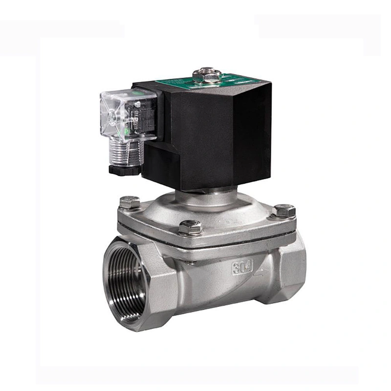 COVNA DN15 1/2 inch 2 Way 24 Volt Normally Closed Stainless Steel Low Pressure Water Solenoid Valve