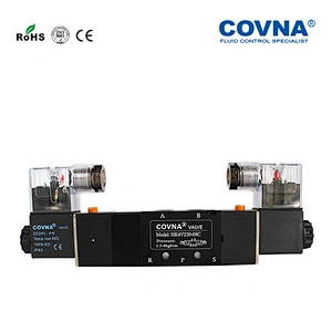 4V230-08C series 12v 5 way air solenoid valve