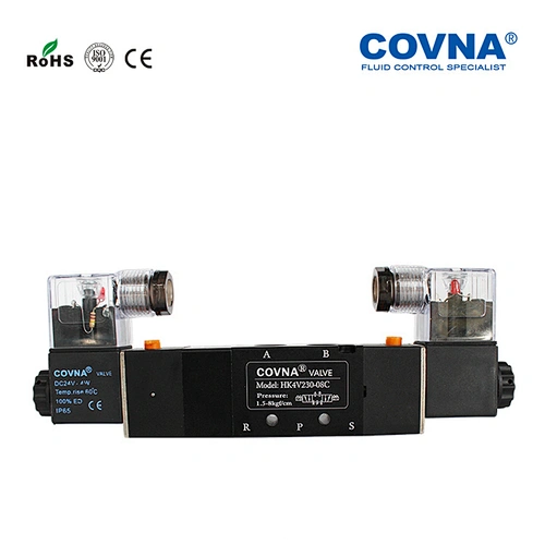 4V230-08C series 12v 5 way air solenoid valve