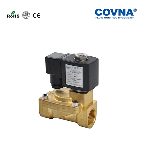 Normal Closed Pilot Piston 2 Position 2 Way Solenoid Valve for Steam