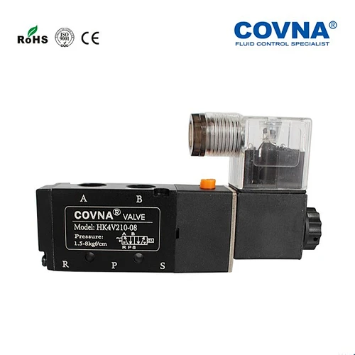 12V 5/3 way air control Pneumatic actuator solenoid valve