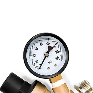 Water Pressure Regulator Valve with Gauge