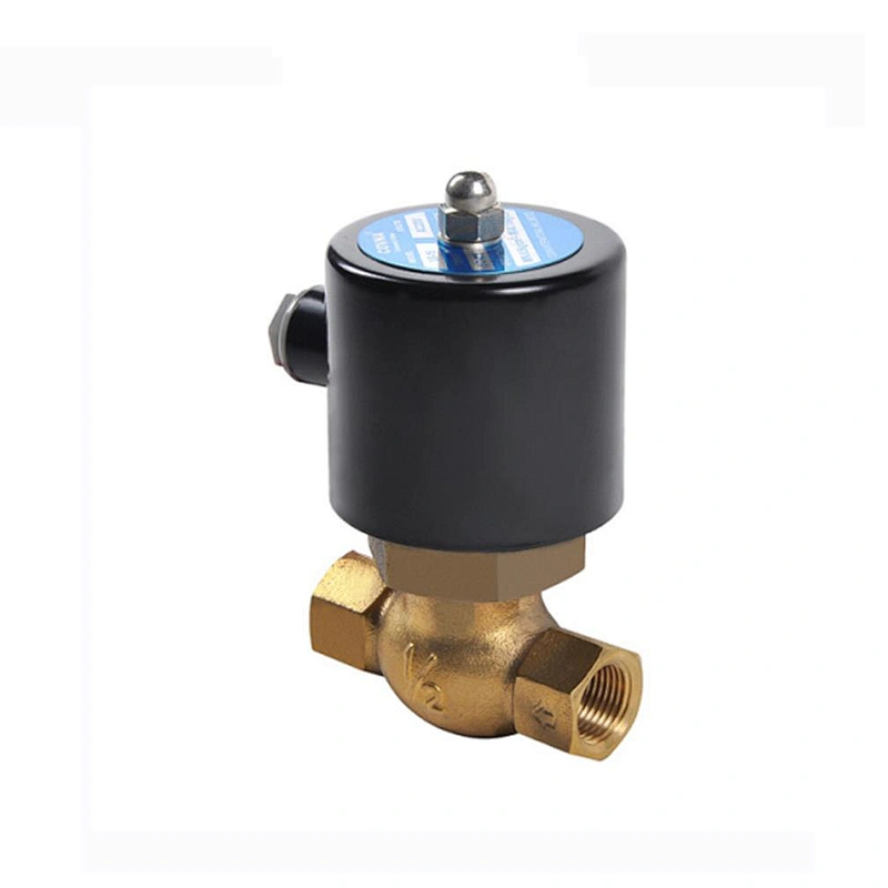 COVNA Normally Closed Brass Steam PTFE Control Solenoid Valve
