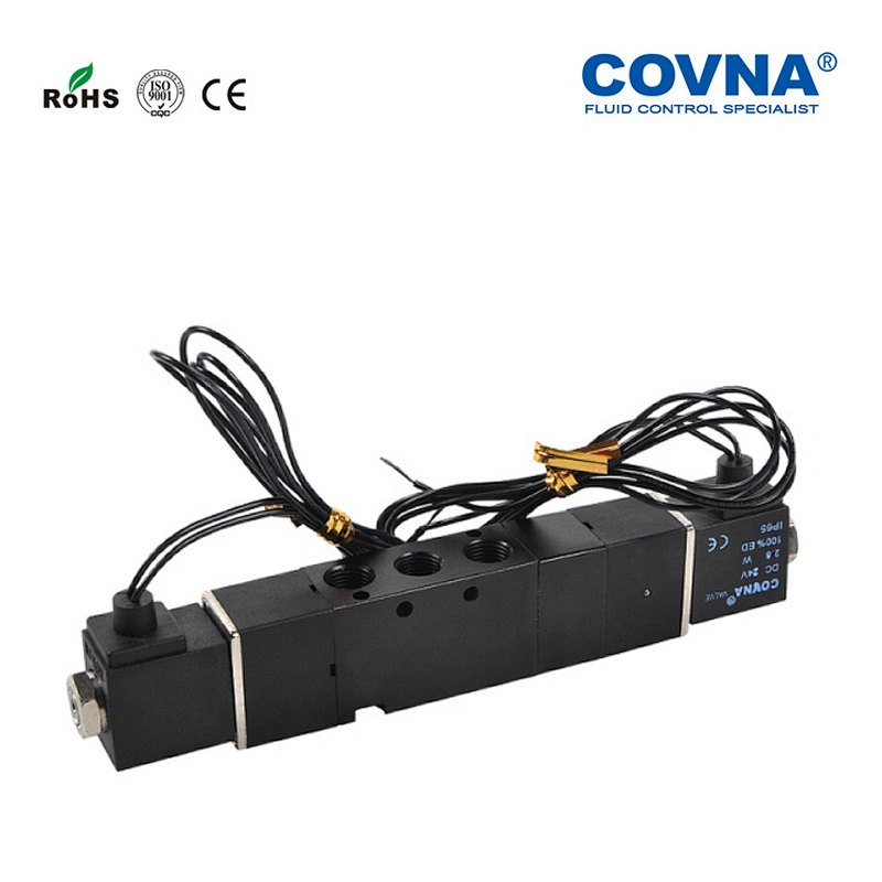 4V Series valve body 1/8' new type air solenoid valve China place of origin