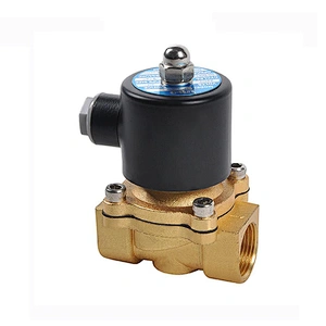 COVNA DN15 1/2 inch 2 Way 12 Volt Normally Closed Brass Propane Gas Solenoid Valve