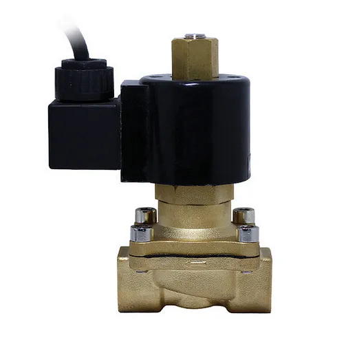 COVNA 2 inch 24Volt Normally Open Brass Electric Water Solenoid Valve