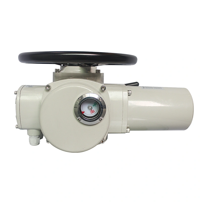 AC380V Motorized Valve Intelligent 4-20ma 450N Multi Turn Electric Actuator