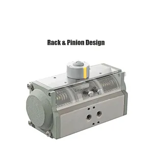 COVNA DN15 1/2 inch 2 Way 3 Piece 1000 WOG High Pressure CF8M Stainless Steel Air Actuated Ball Valve