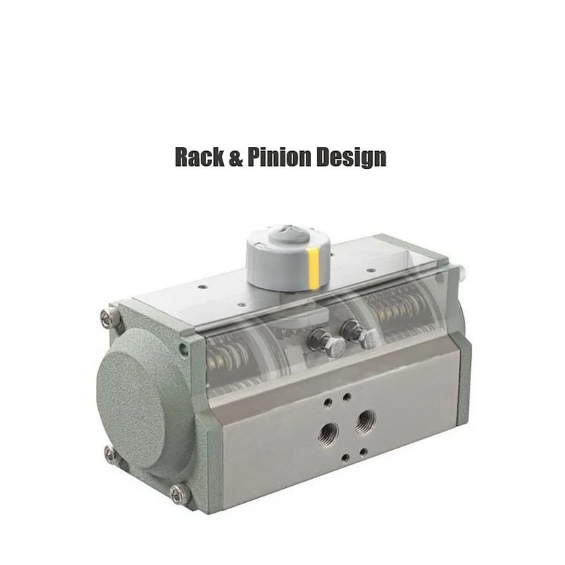 COVNA DN15 1/2 inch 2 Way 3 Piece 1000 WOG High Pressure CF8M Stainless Steel Air Actuated Ball Valve