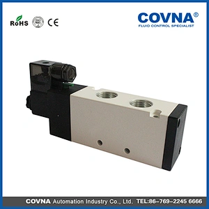 Solenoid Valve, 24V 1.0W 0.1-1 Mpa 1/8 Inch Solenoid Powered Air Valve