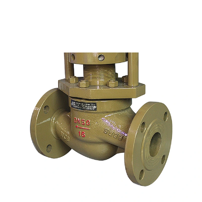 Pressure Regulator Type WCB Flanged Self Regulating Pressure Flow Control Valve