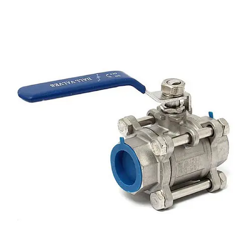 Three pieces screw ends 1000 WOG threaded full port stainless steel ball valve manufacturers