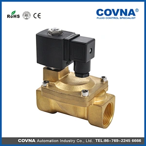 Normal Closed Pilot Piston 2 Position 2 Way Solenoid Valve for Steam