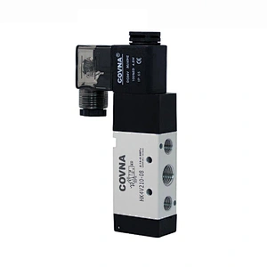 4V210 08 1/4 inch DC24V Single Coil Air Pneumatic Solenoid Valve