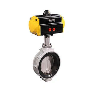 JIS 10K 3 inch Spring Return Actuator KITZ Butterfly Control Valve