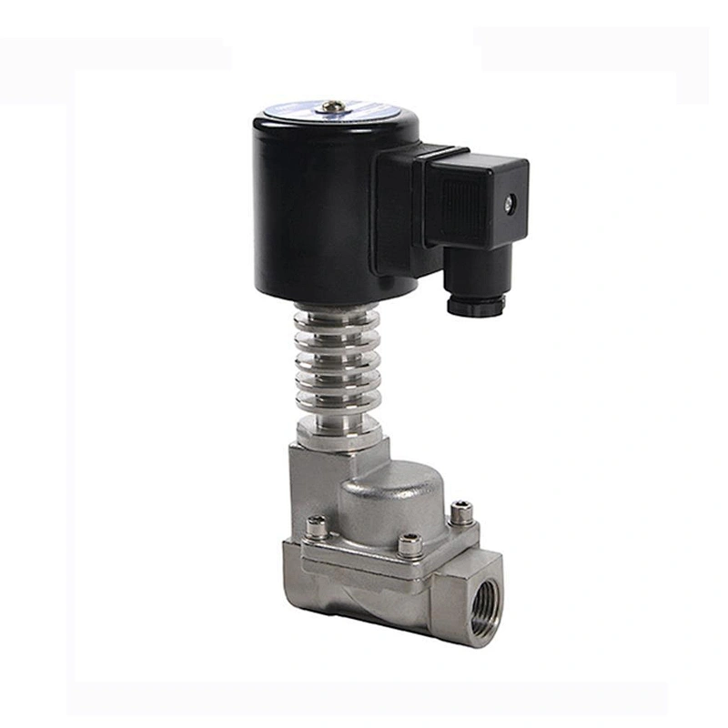 COVNA DN20 3/4 inch 2 Way AC220V Normally Closed High Temperature Stainless Steel Steam Solenoid Valve