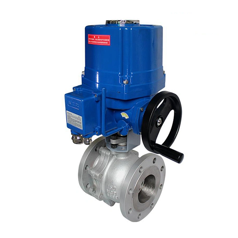 DN50 LQ Series Explosion Proof Motorized Water Ball Valve with F46 Seat Sealing