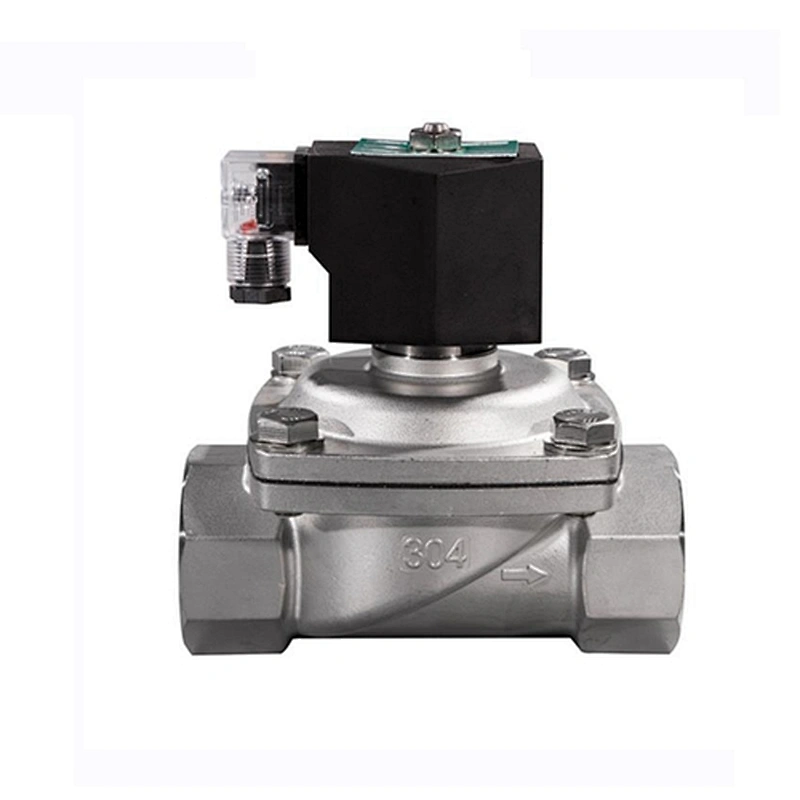 2W31 COVNA DN15 1/2 inch 2 Way AC DC Normally Closed stainless steel CF8M Water Air steam Solenoid Valve