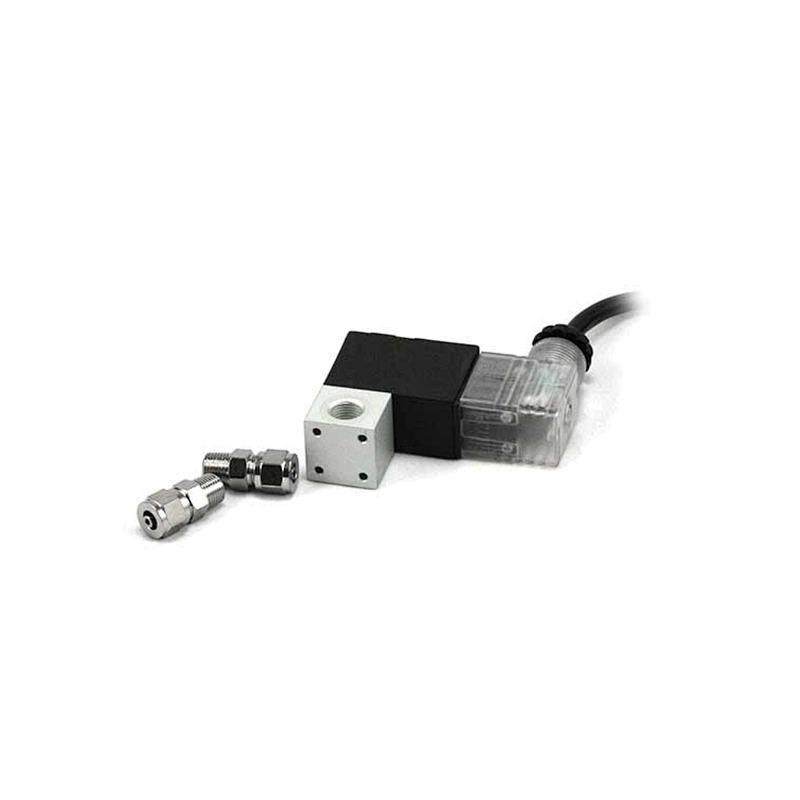 COVNA DN8 1/4 inch 2 Way 12V Normally Closed Aluminum Alloy Mini Air Solenoid Valve