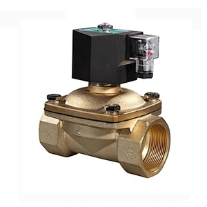 COVNA 12 Volt Brass Solenoid Valve for Gas