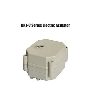 DN25 1 inch 2 Way 12V DC Normally Closed CR2 Auto Return CF8M Stainless Steel Electric Water Flow Control Valve
