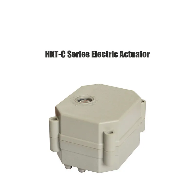 DN25 1 inch 2 Way 12V DC Normally Closed CR2 Auto Return CF8M Stainless Steel Electric Water Flow Control Valve