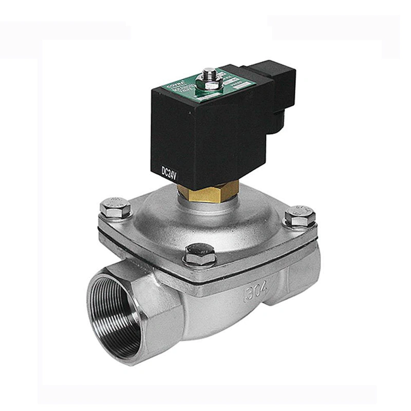 COVNA DN20 3/4 inch 2 Way 12VDC Normally Open Stainless Steel Electric Solenoid Valve