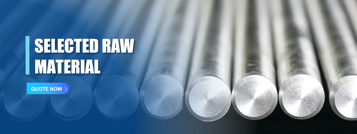 selected raw material