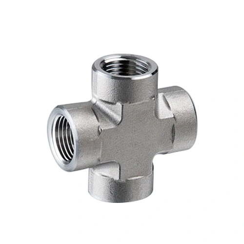 High Pressure Stainless Steel NPT Thread Female Connector Double Ferrule Tube Pipe Fitting