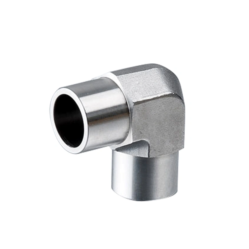 Instrumentation Stainless Steel 316 1/4 inch Tube Butt Weld 90 Degree Elbow Weld Fitting