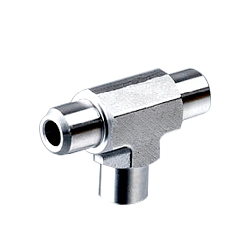 High Quality Stainless Steel 316 Seamless Butt Weld 3 Way Tee Pipe Fitting