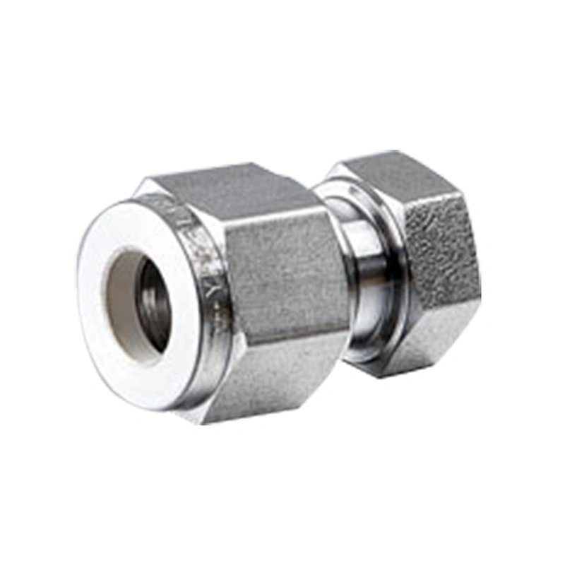 316 Stainless Steel Double Twin Ferrule Instrumentation 3/4 inch Compression Hex Cap Plug Tube Fitting