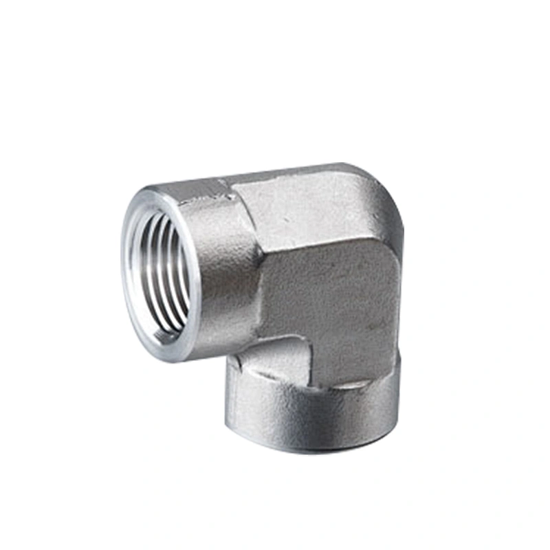 3/8 inch Instrumentation Fitting Stainless Steel 316 90 Degree Female Threaded Elbow Pipe Fitting