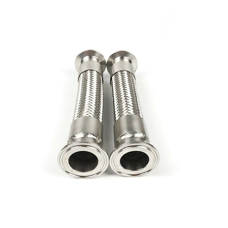 TONY Stainless Steel Braided Gas Hose Steam High Pressure Flexible Metal Hose Pipe For Pipeline