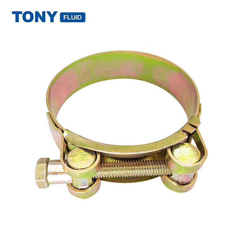 Carbon Steel Industrial Heavy Duty Hose Clamp Metal T-bolt Hose Clamp