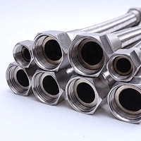 Industrial High Pressure Fuel Oil Pipe Hose Corrugated Metal Pipe Stainless Steel Braided Fuel Hose