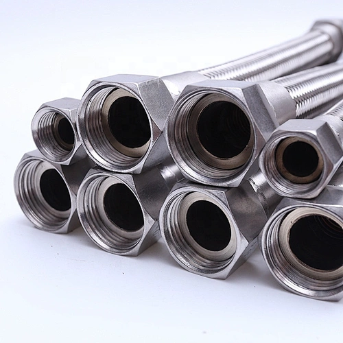 Industrial High Pressure Fuel Oil Pipe Hose Corrugated Metal Pipe Stainless Steel Braided Fuel Hose