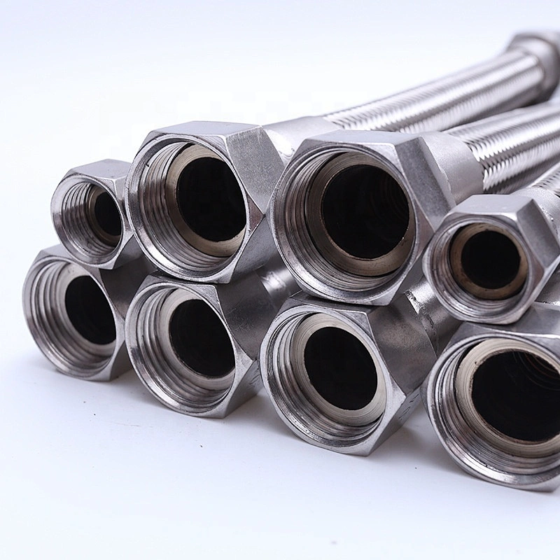Industrial High Pressure Fuel Oil Pipe Hose Corrugated Metal Pipe Stainless Steel Braided Fuel Hose