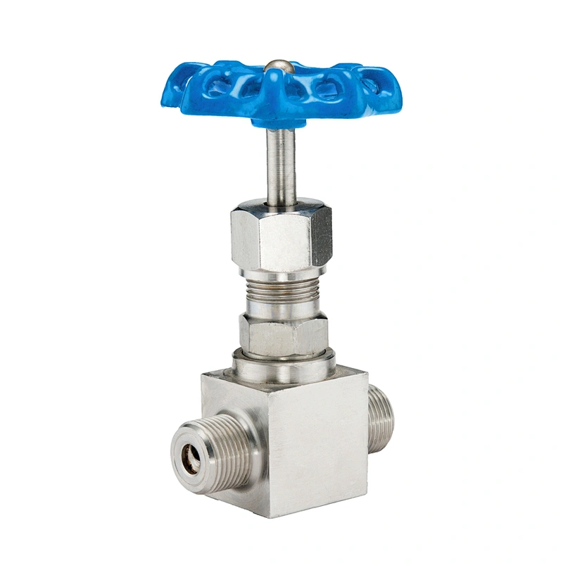 Compression 3000psi Stainless Steel Male Threaded Hydraulic Flow Control Needle Valve