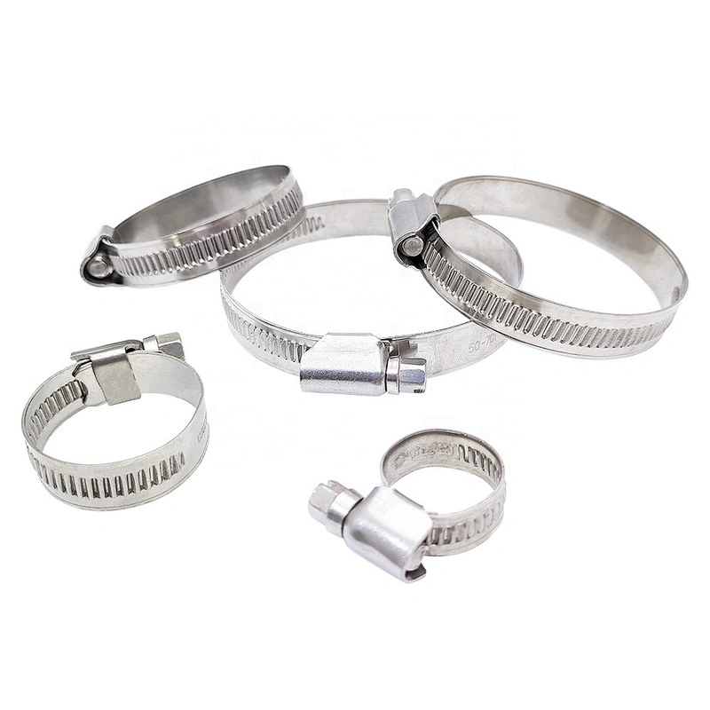 Multi Specification Semi/Full Steel German Type Style Adjustable Hose Pipe Clamp