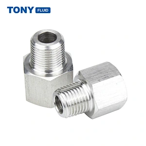 Female to Male NPT Threaded Adapter SS Stainless Steel 316 Pipe Fitting Connector Manufacturer