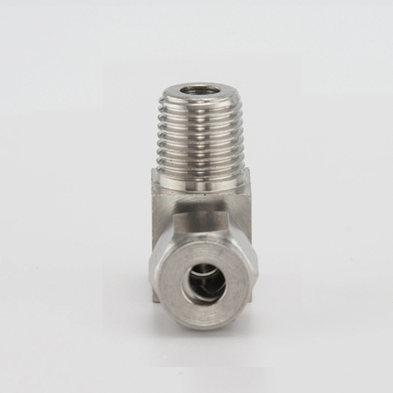 316 Stainless Steel Union Elbow 1/4 inch Tube x 1/4 inch NPT Male 90 Degree Elbow Tube Fitting